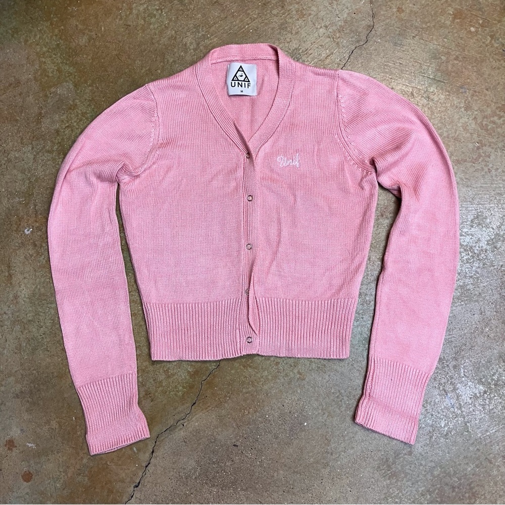 UNIF cropped pink cardigan! - Picture 4 of 8